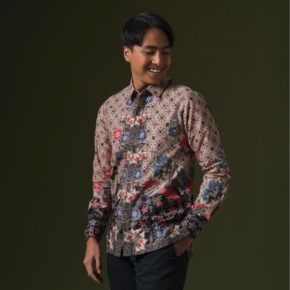 Lokanata - Mandalas Kemeja Batik Pria Premium Lengan Panjang
