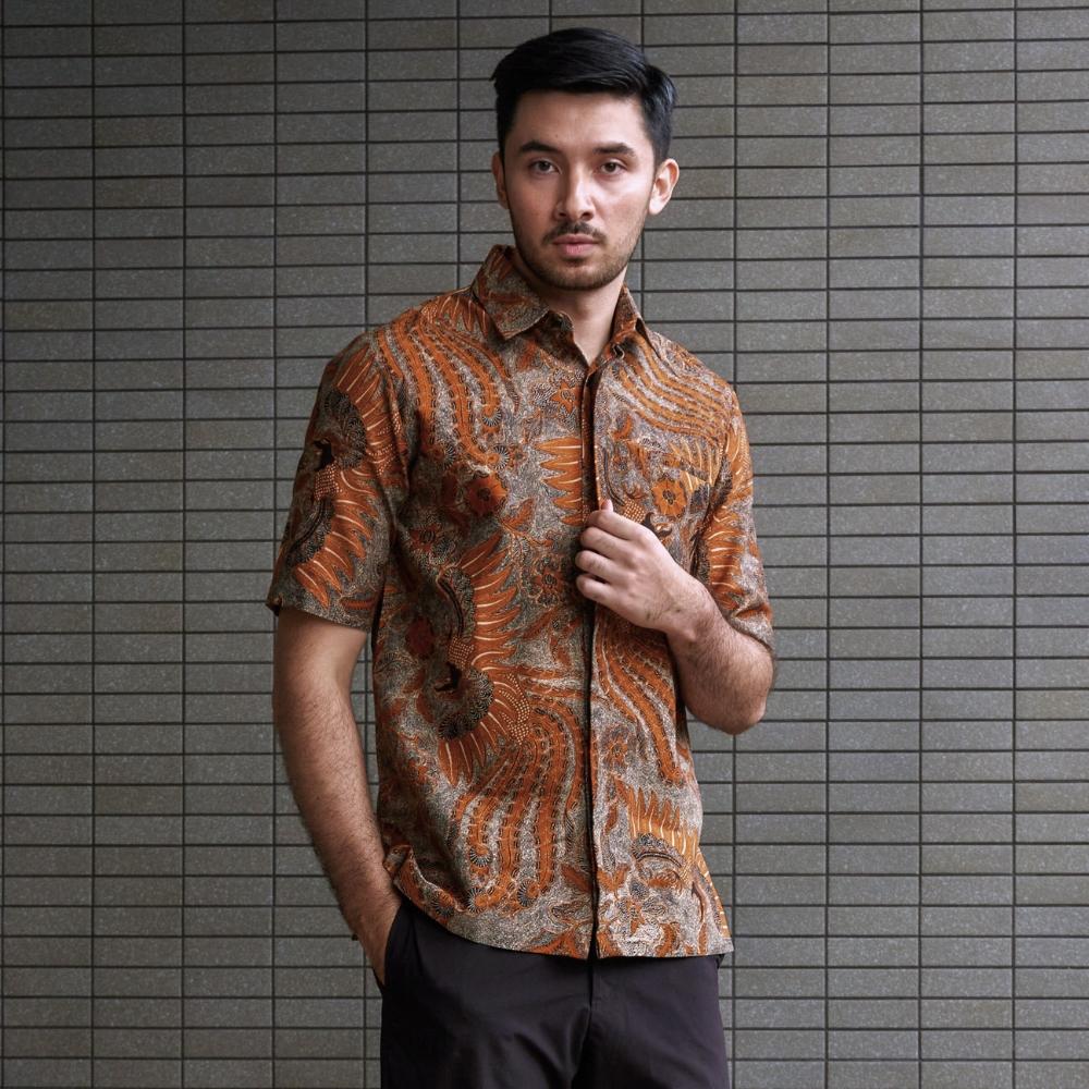 Cayaning - Mandalas Kemeja Batik Pria Premium Lengan Pendek