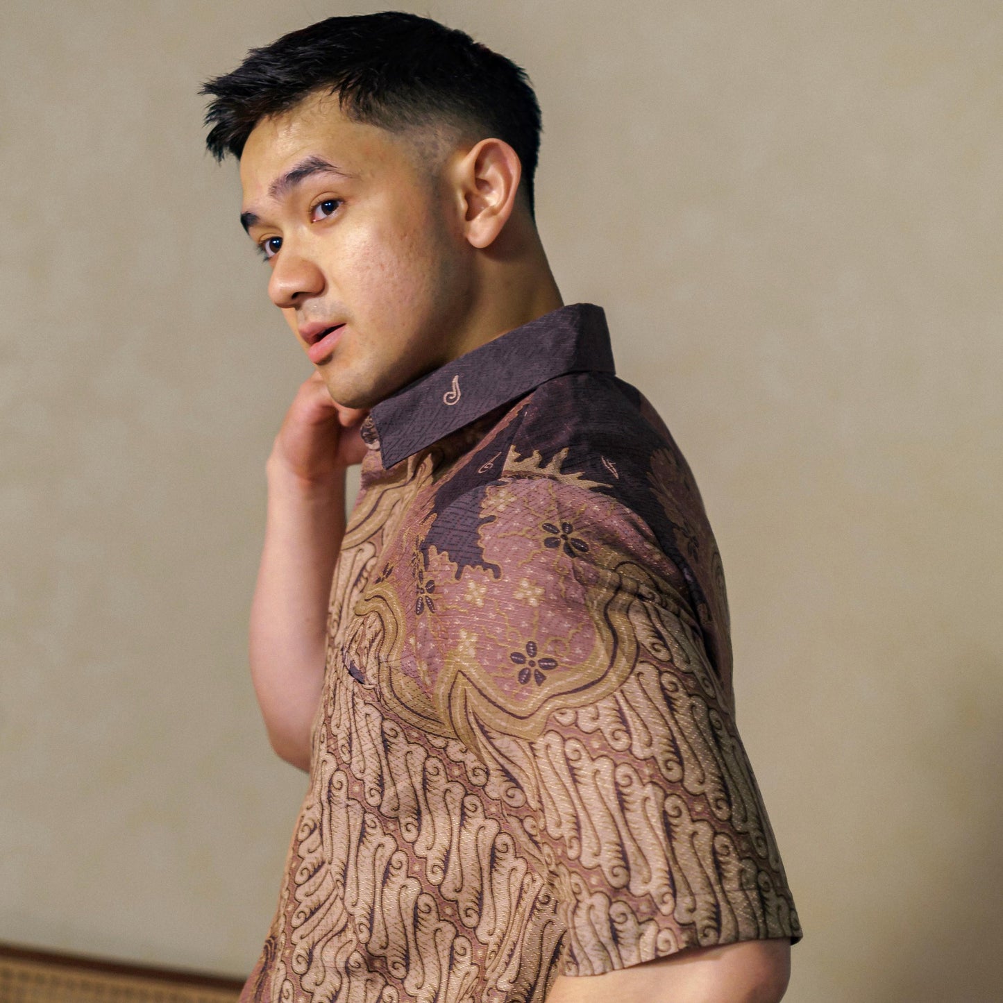 Dataro - Mandalas Premium Men's Short Sleeve Batik Shirt