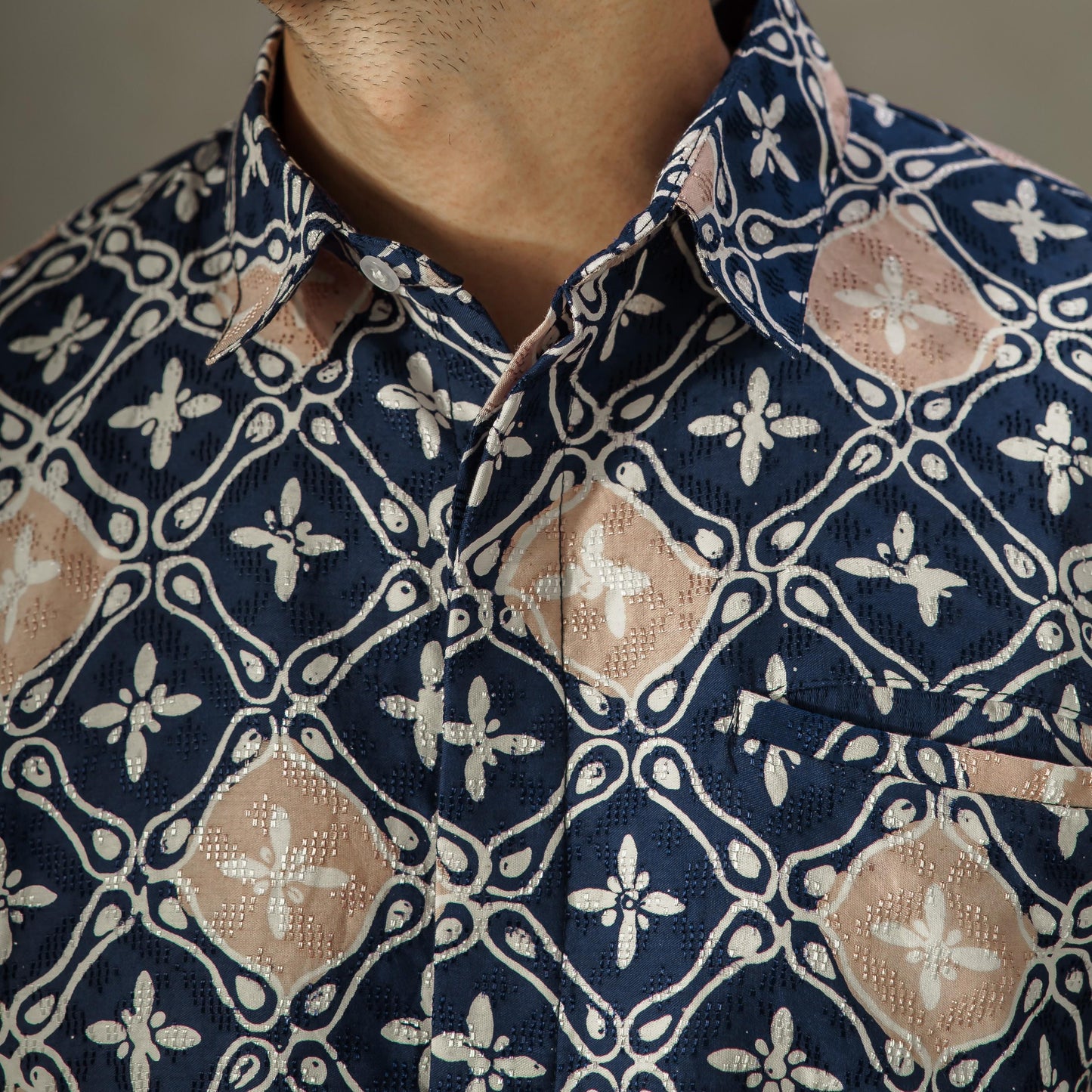 Laksana - Mandalas Kemeja Batik Pria Premium Lengan Pendek