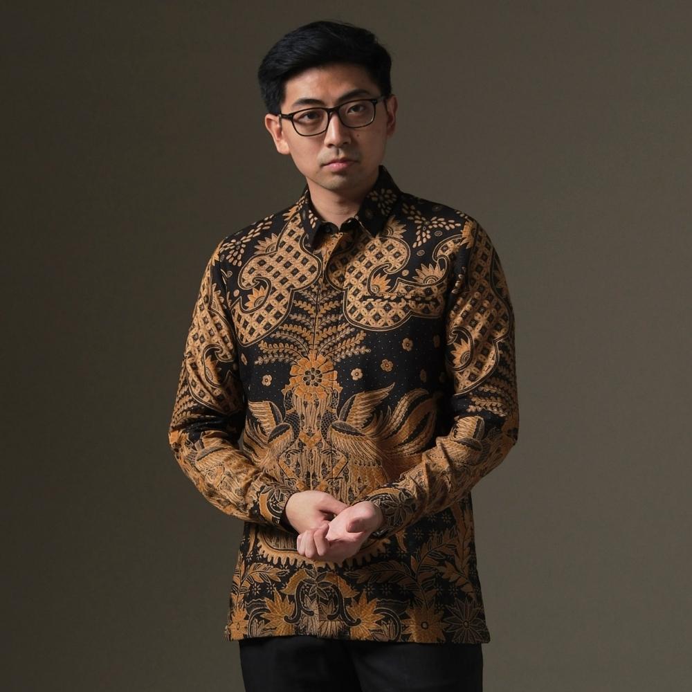 Materen - Mandalas Kemeja Batik Pria Premium Lengan Panjang