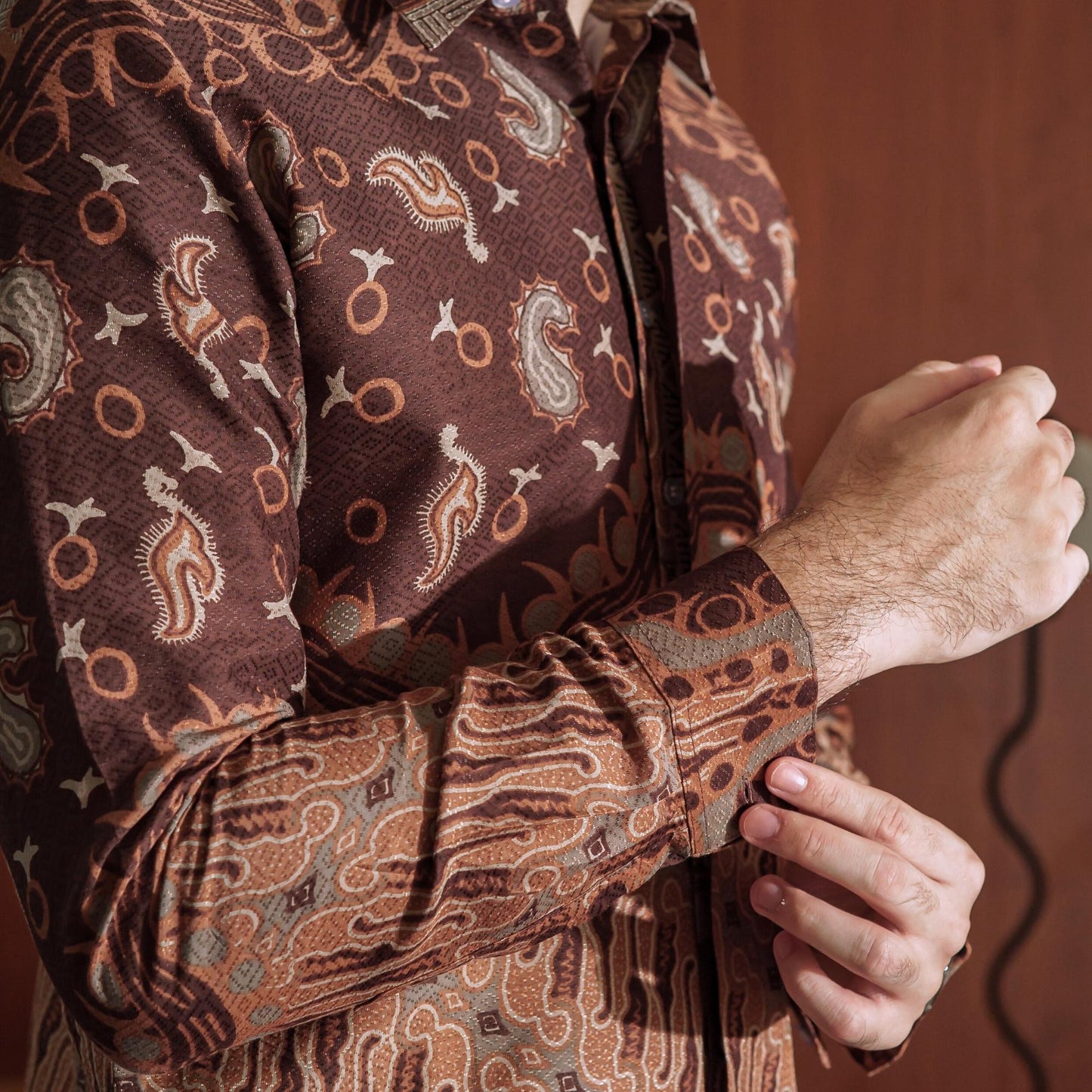 Ramadi - Mandalas Kemeja Batik Pria Premium Lengan Panjang