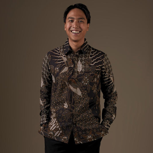 Angau - Mandalas Kemeja Batik Pria Premium Lengan Panjang