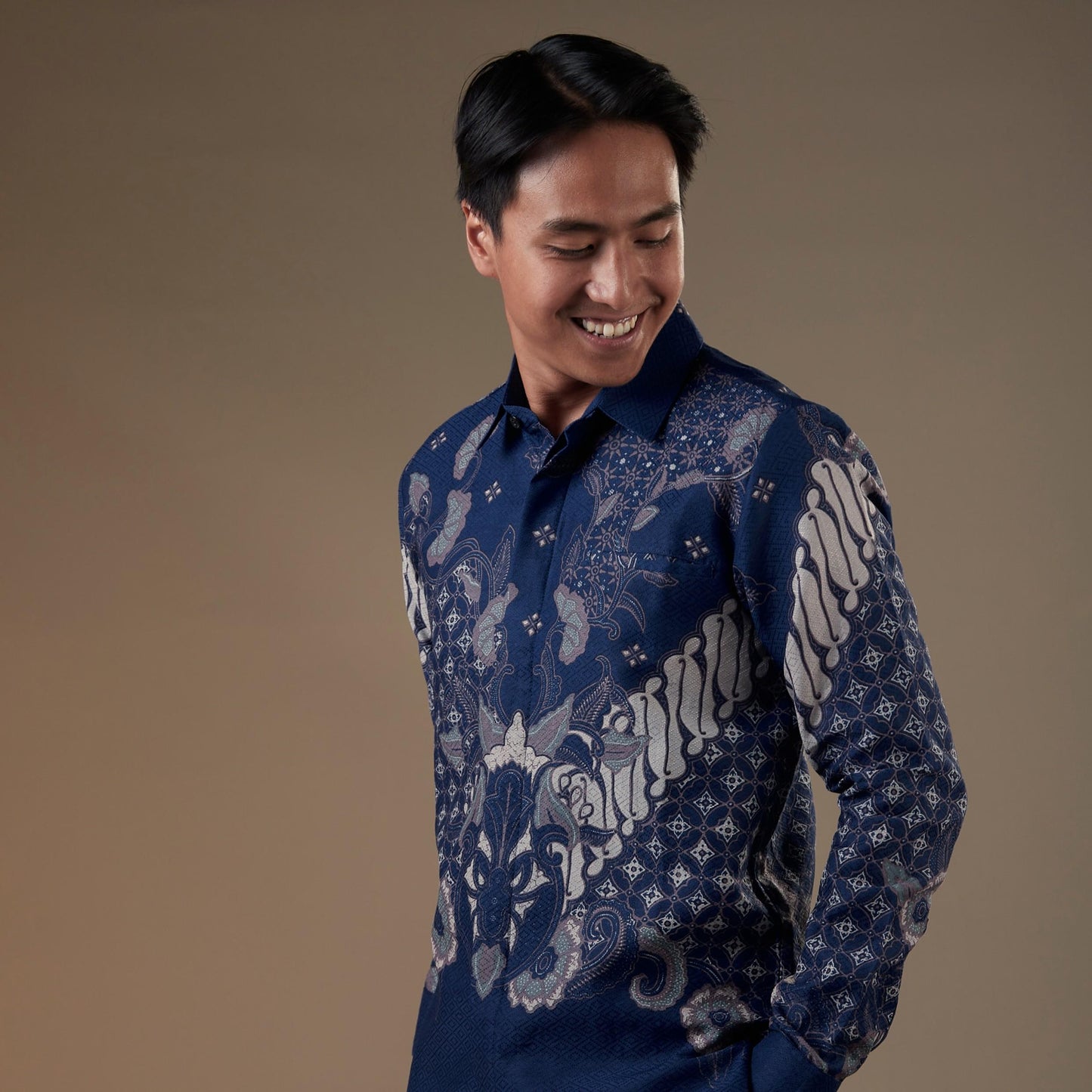 Tamavi - Mandalas Kemeja Batik Pria Premium Lengan Panjang