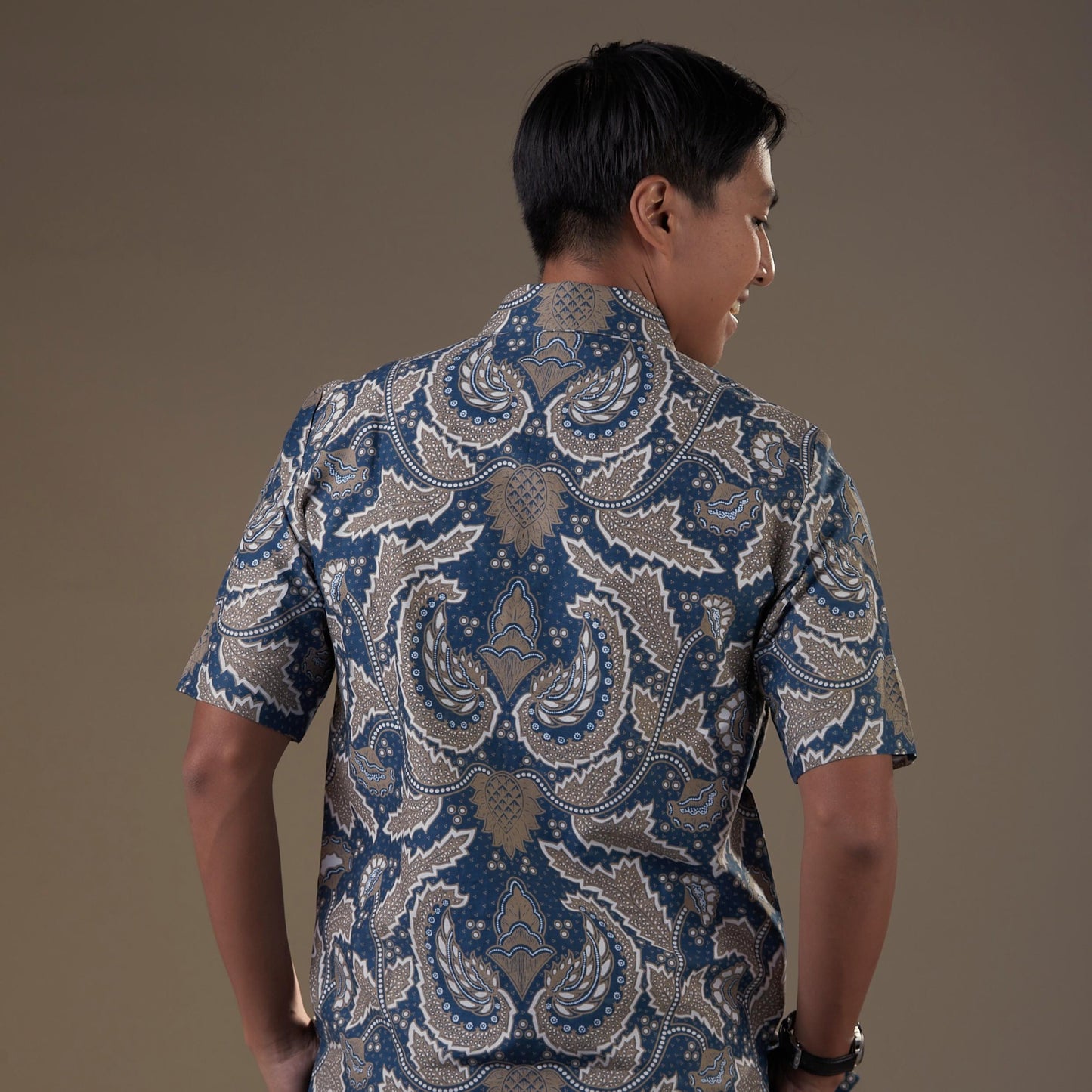 Wuranas - Mandalas Kemeja Batik Pria Premium Lengan Pendek
