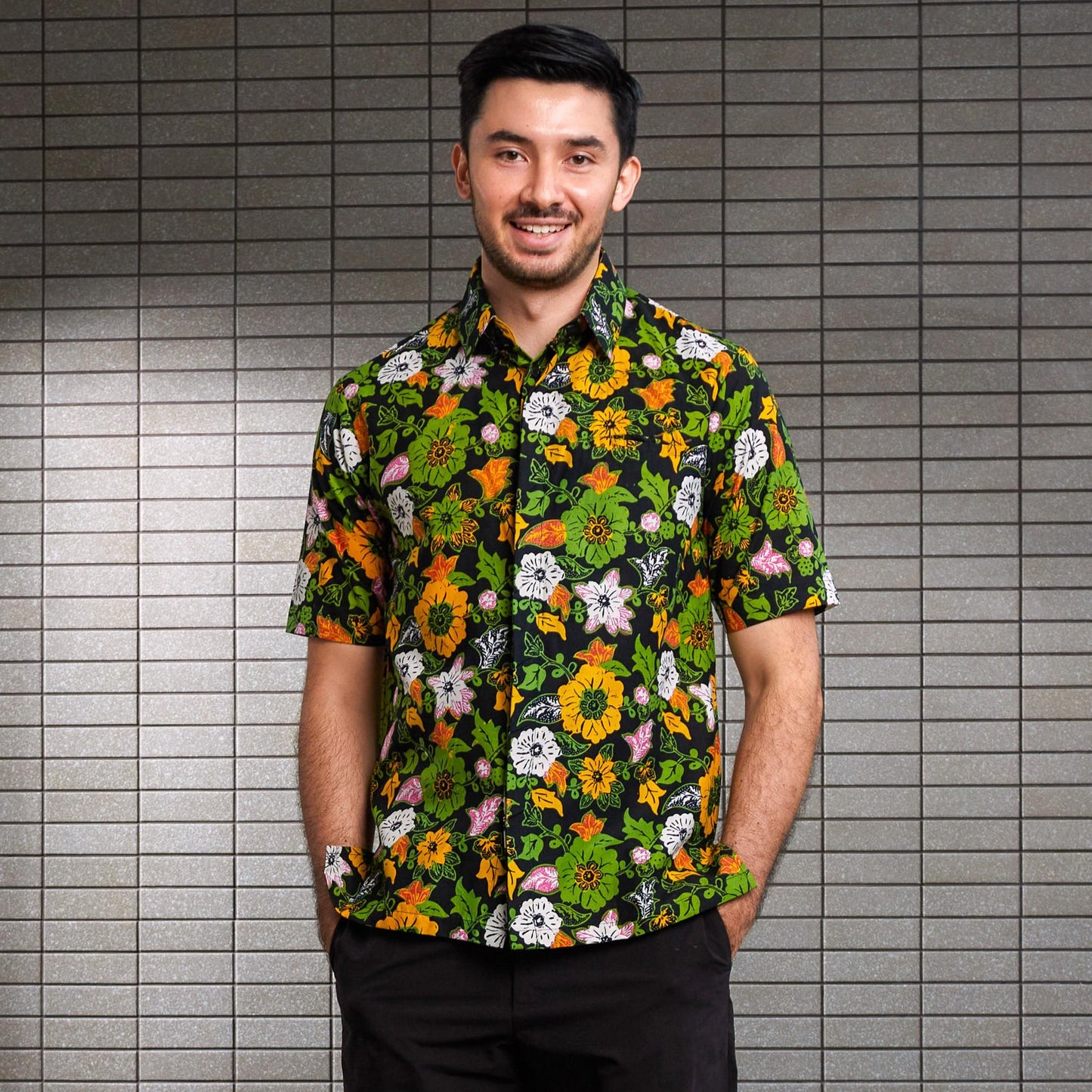 Blume - Mandalas Kemeja Batik Pria Premium Lengan Pendek
