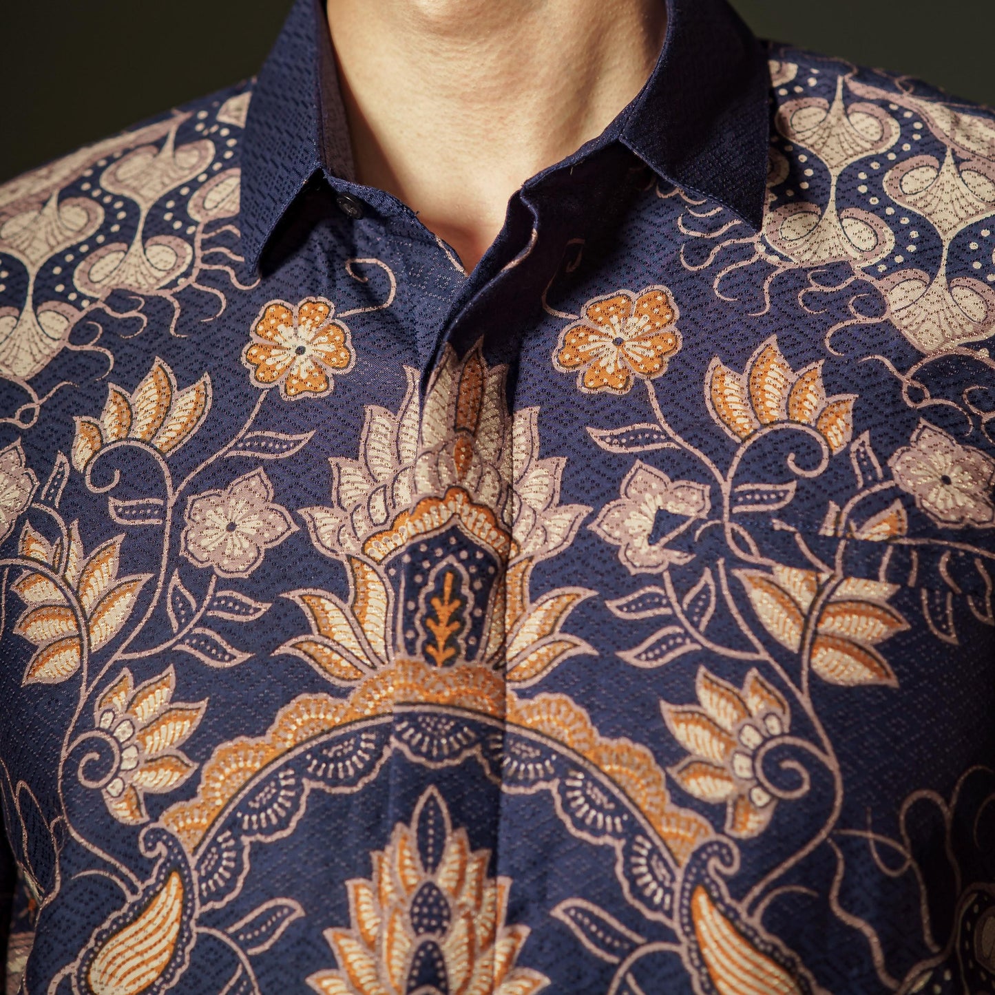 Serafi - Mandalas Kemeja Batik Pria Premium Lengan Panjang