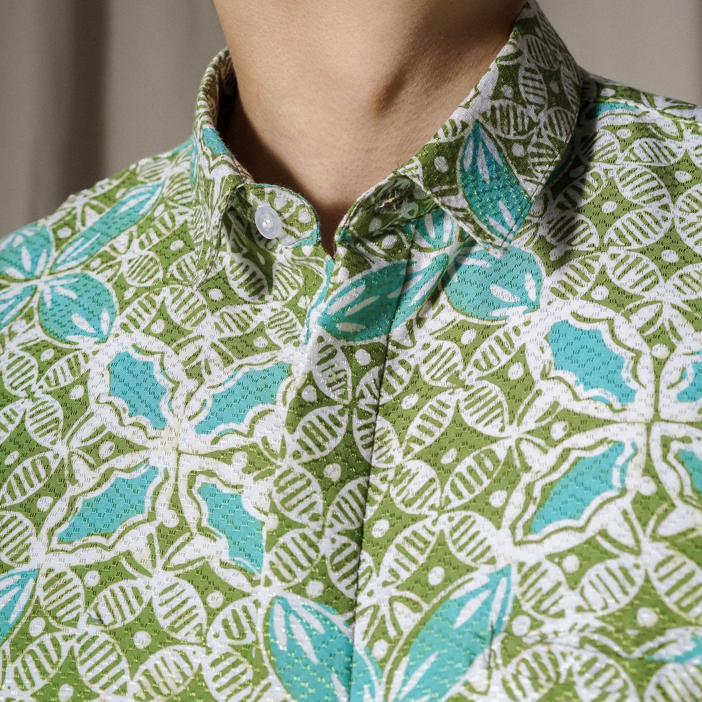 Kambodi - Mandalas Kemeja Batik Pria Premium Lengan Pendek