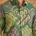 Wanagalur - Mandalas Kemeja Batik Pria Premium Lengan Panjang