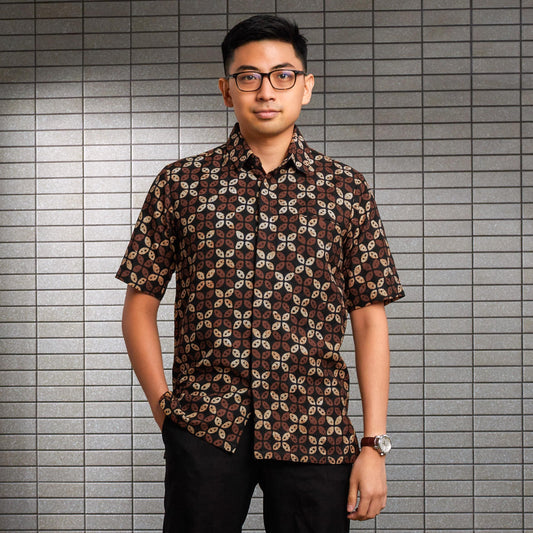 Kujang - Mandalas Kemeja Batik Pria Premium Lengan Pendek