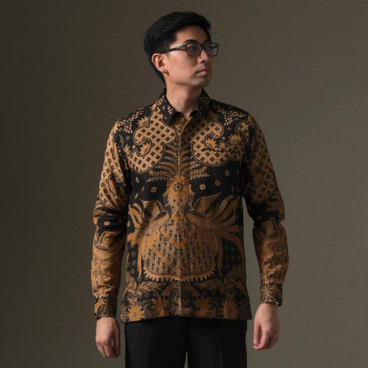 Materen - Mandalas Kemeja Batik Pria Premium Lengan Panjang