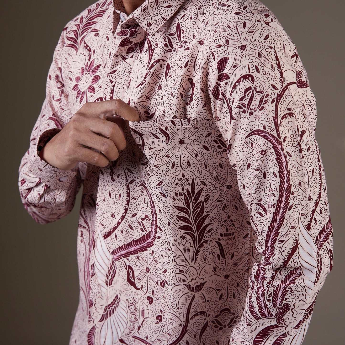 Martami - Mandalas Kemeja Batik Pria Premium Lengan Panjang