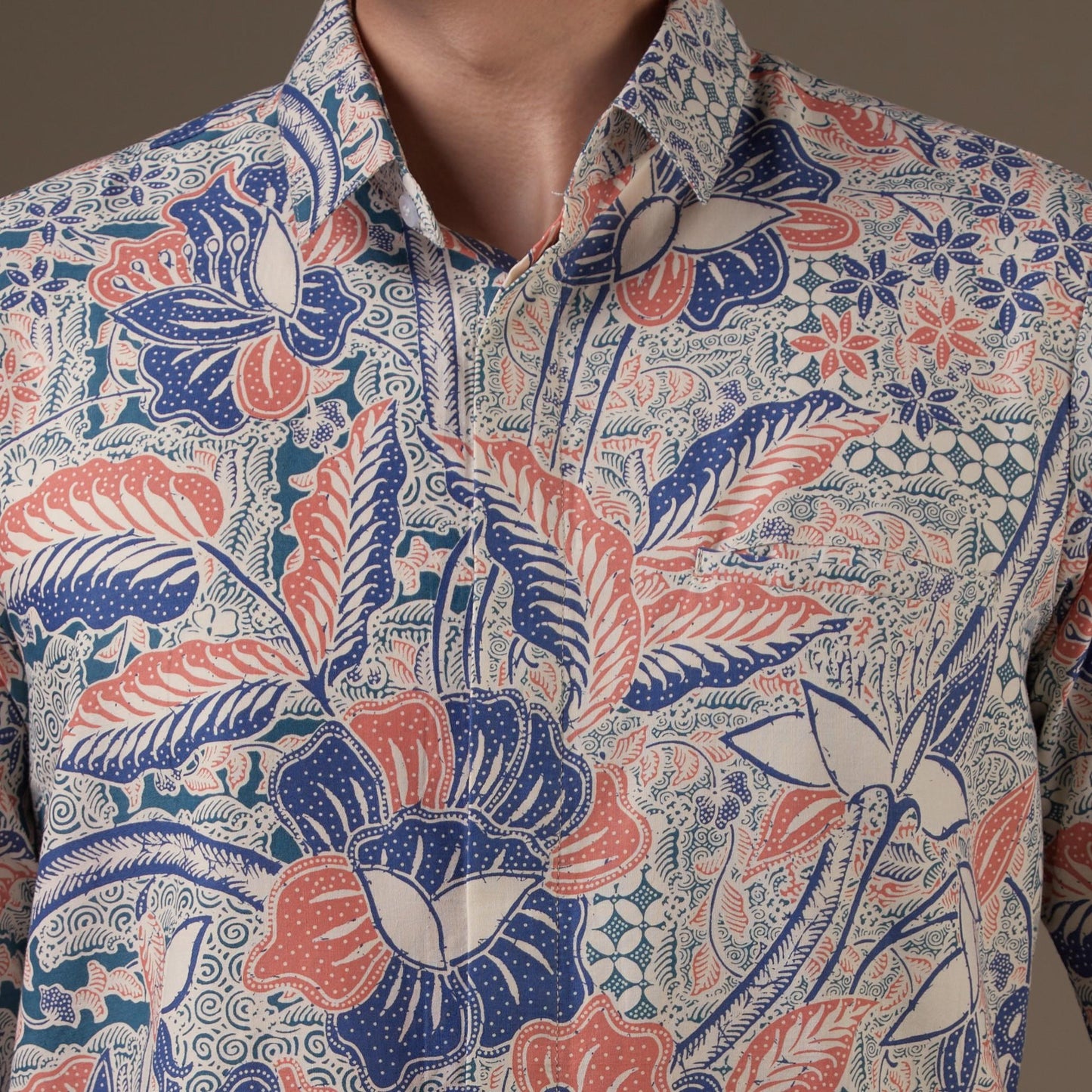 Alumon - Mandalas Kemeja Batik Pria Premium Lengan Panjang