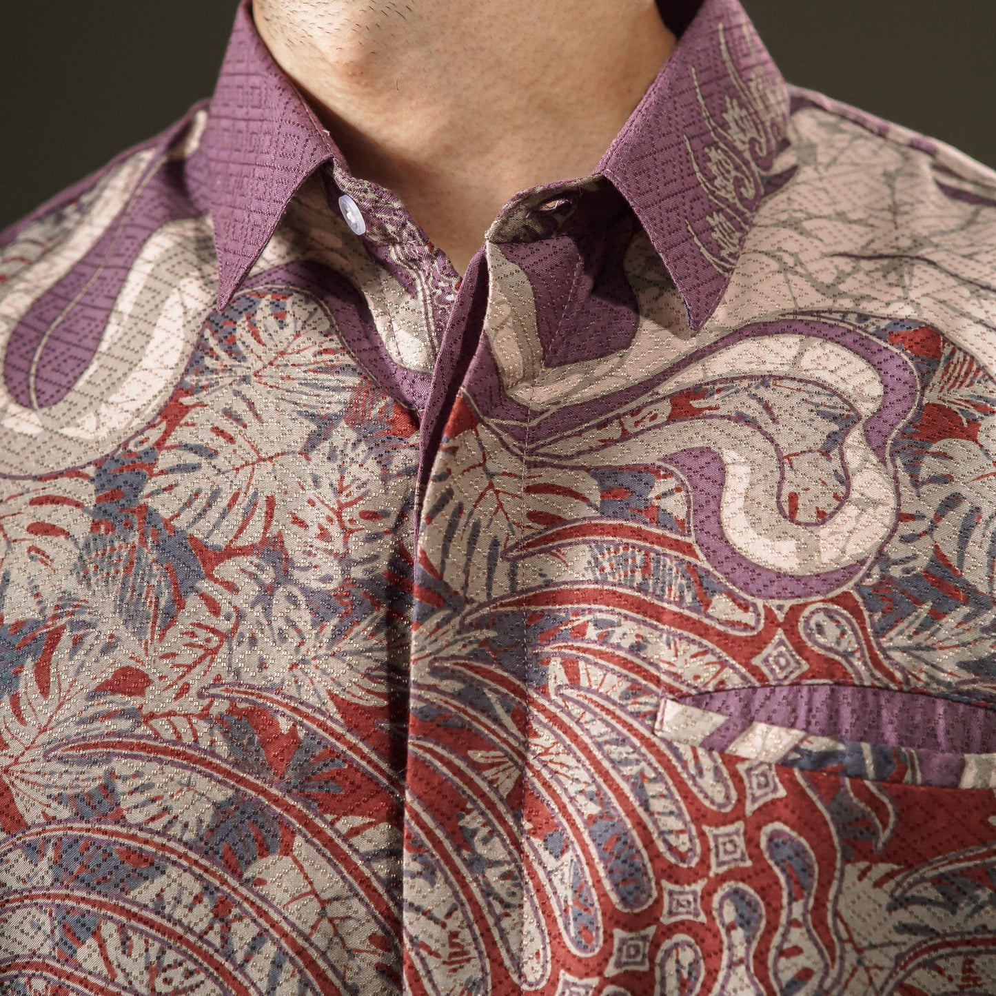 Arakan - Mandalas Kemeja Batik Pria Premium Lengan Panjang