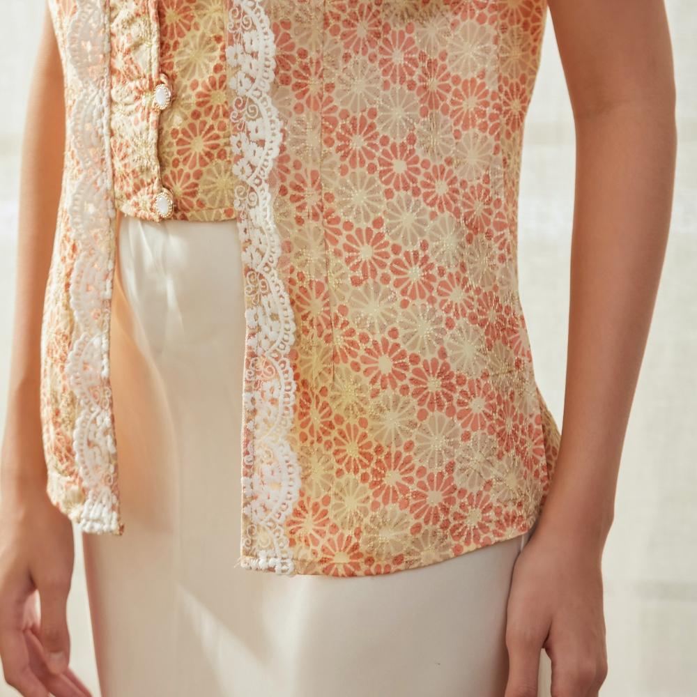 Sarina - Mandalas Baju Kerja Atasan Batik Blouse Wanita Modern