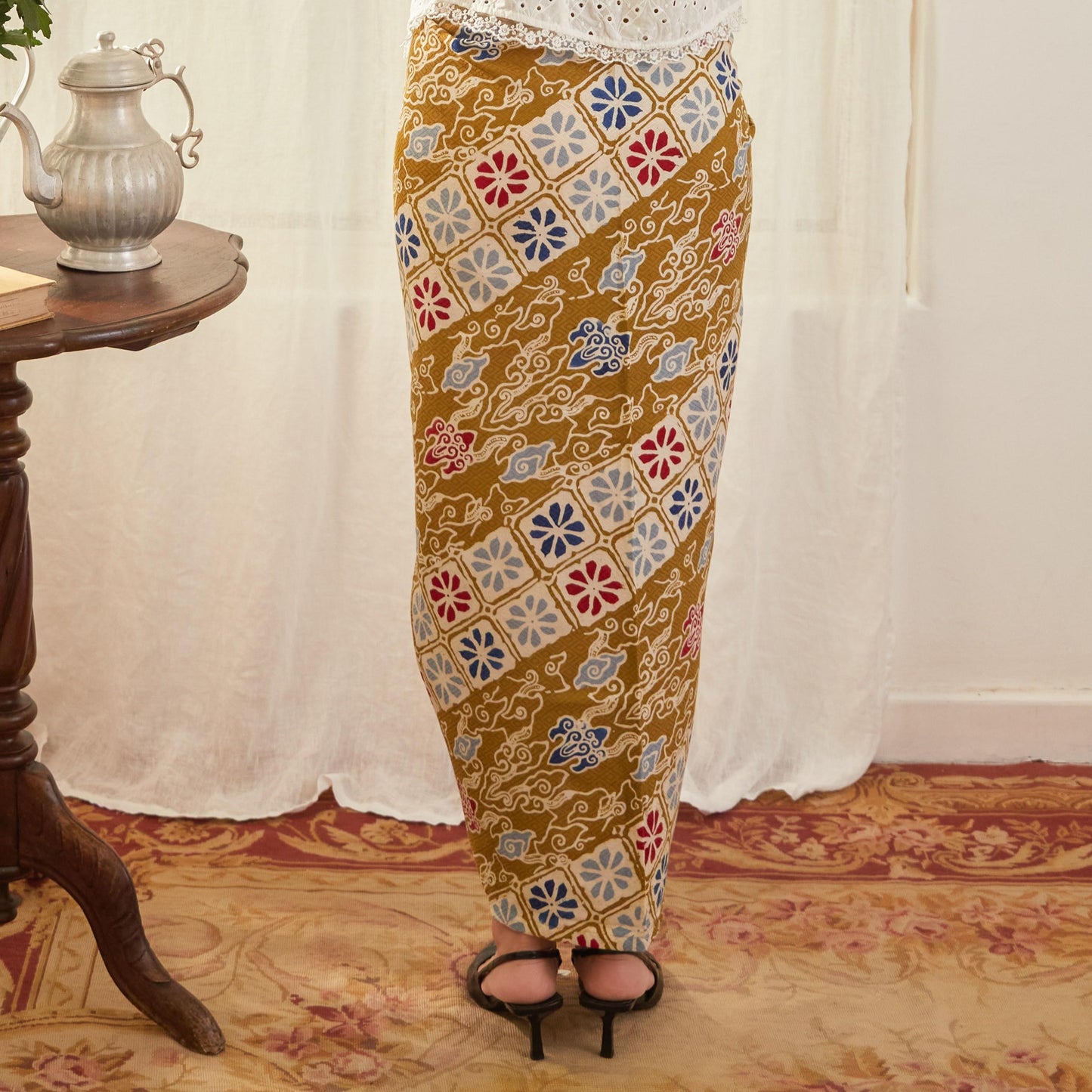 Arajo - Mandalas Rok Lilit Batik Premium Wanita