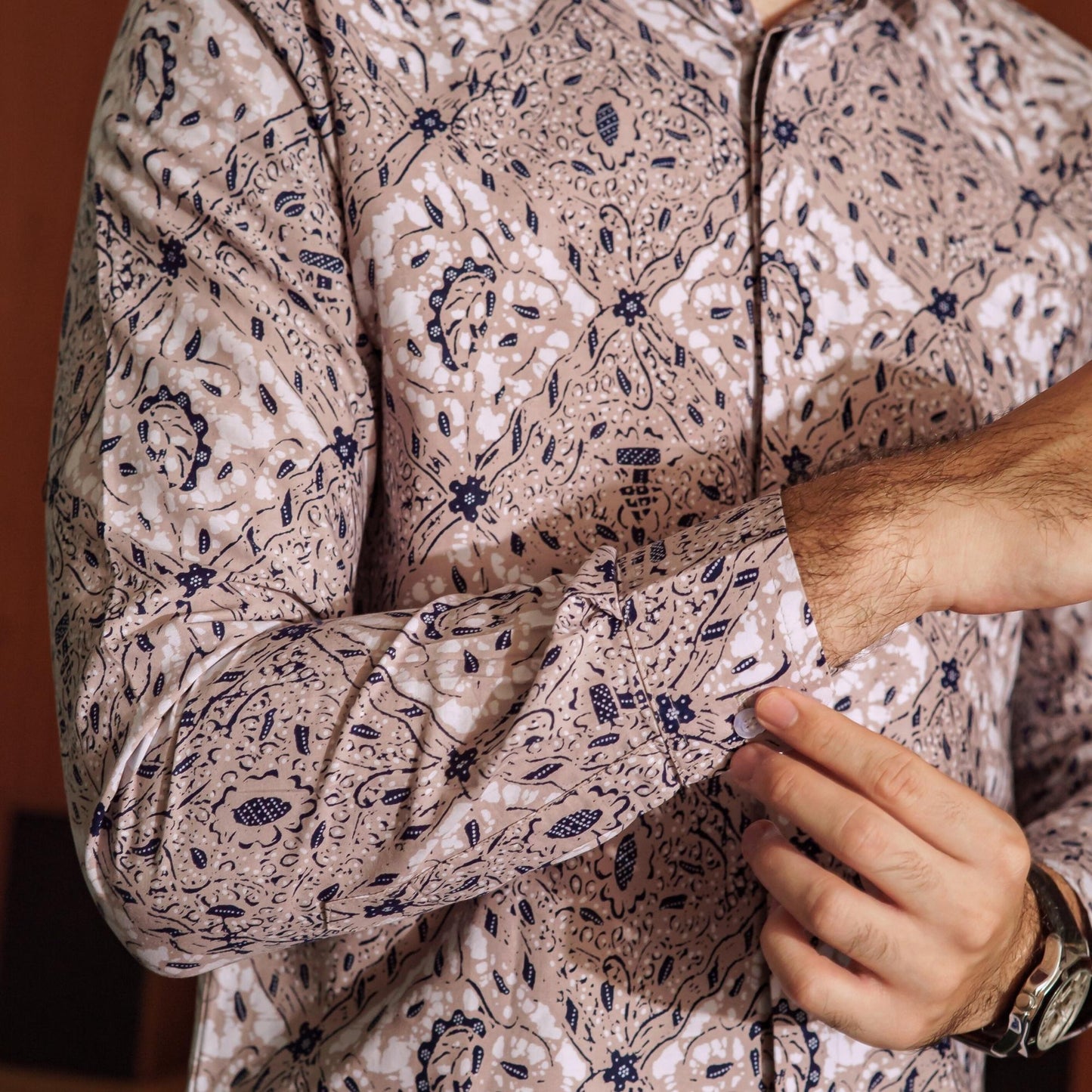 Purnasil - Mandalas Kemeja Batik Pria Premium Lengan Panjang