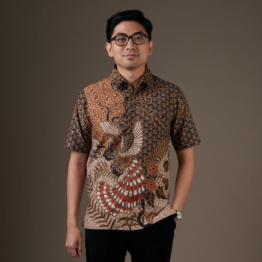 Pendapa - Mandalas Kemeja Batik Pria Premium Lengan Pendek