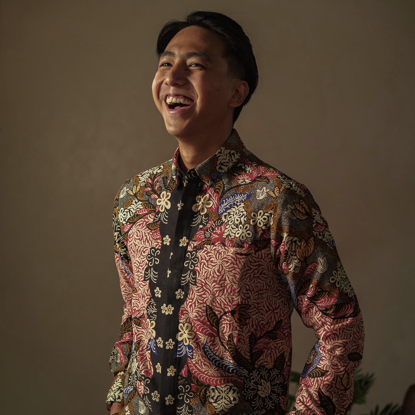 Bladen - Mandalas Premium Men's Long Sleeve Batik Shirt