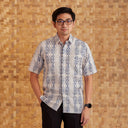 Tenuvi - Mandalas Kemeja Batik Pria Premium Lengan Pendek
