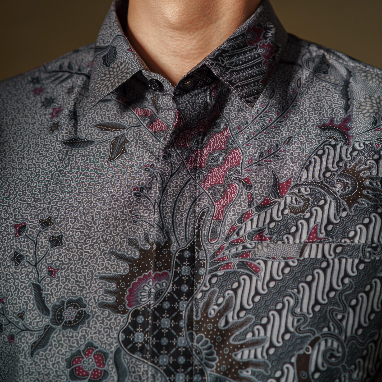 Ranus - Mandalas Kemeja Batik Pria Premium Lengan Panjang