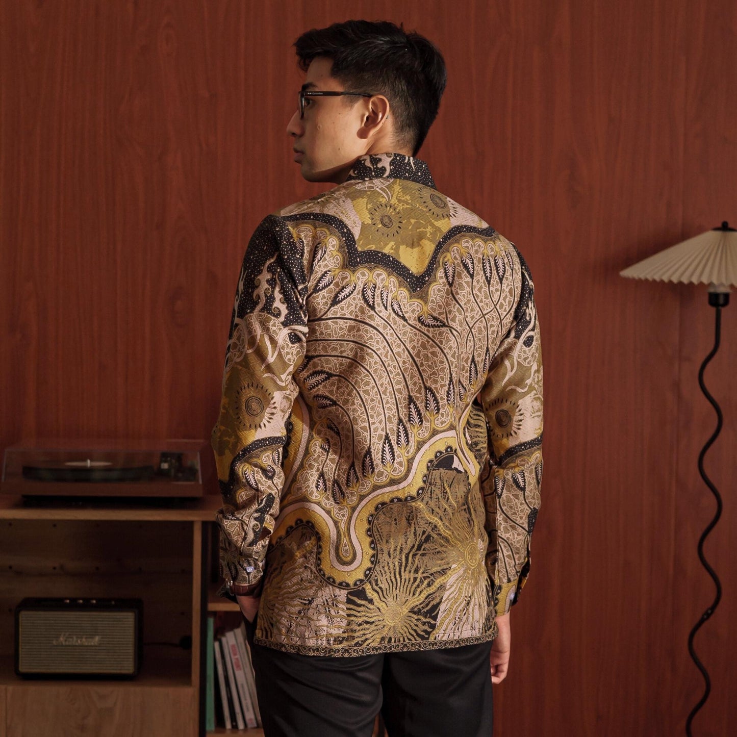 Marning - Mandalas Kemeja Batik Pria Premium Lengan Panjang