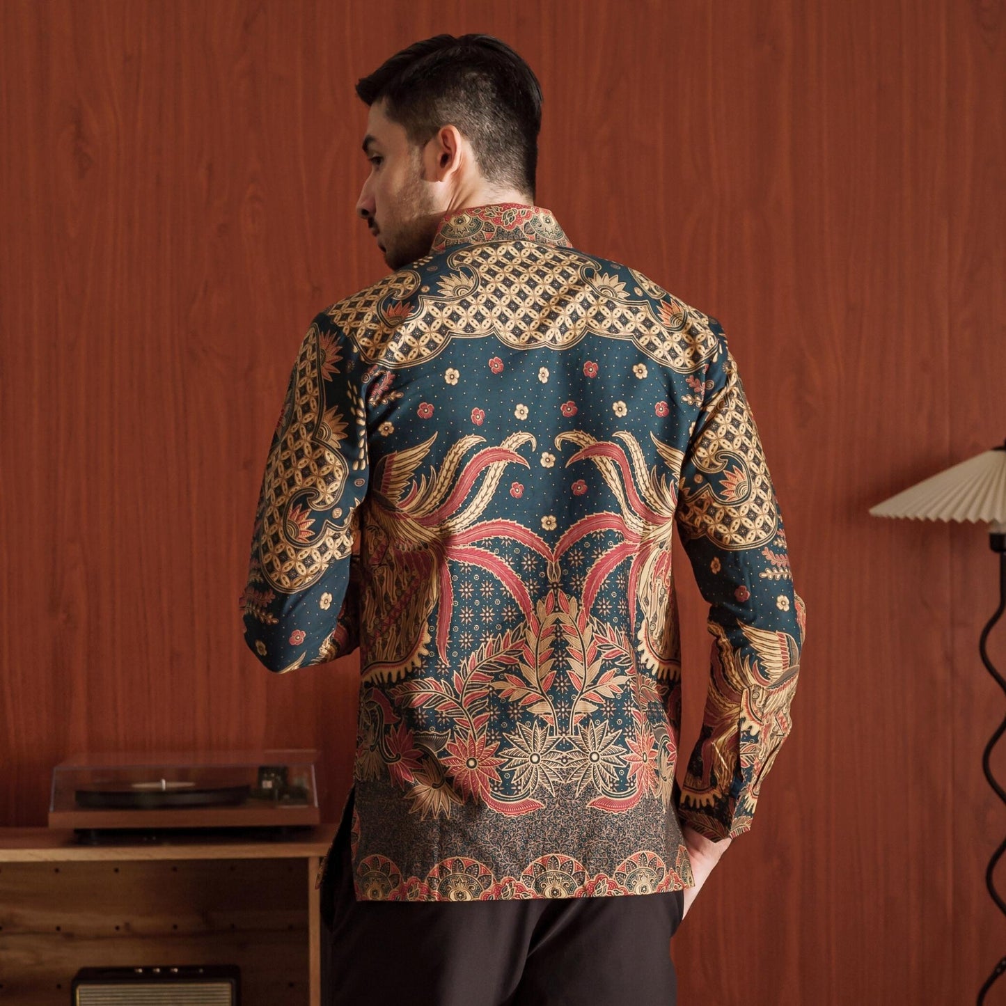 Mateus - Mandalas Kemeja Batik Pria Premium Lengan Panjang