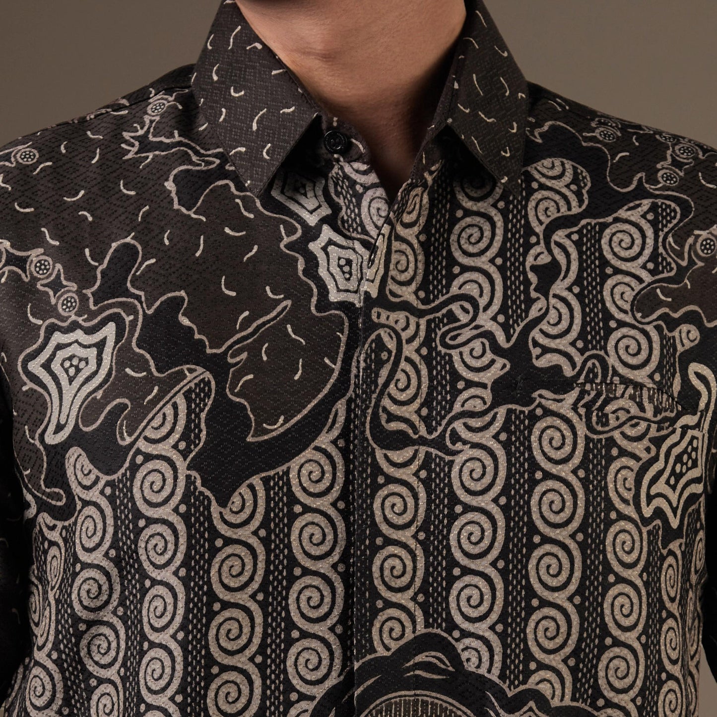 Akadian - Mandalas Kemeja Batik Pria Premium Lengan Pendek