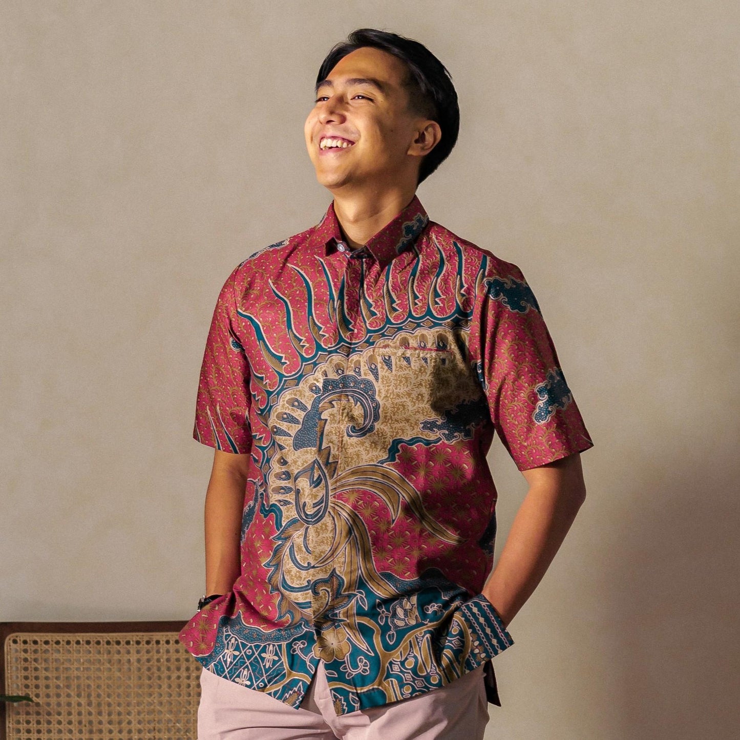 Awara - Mandalas Kemeja Batik Pria Premium Lengan Pendek