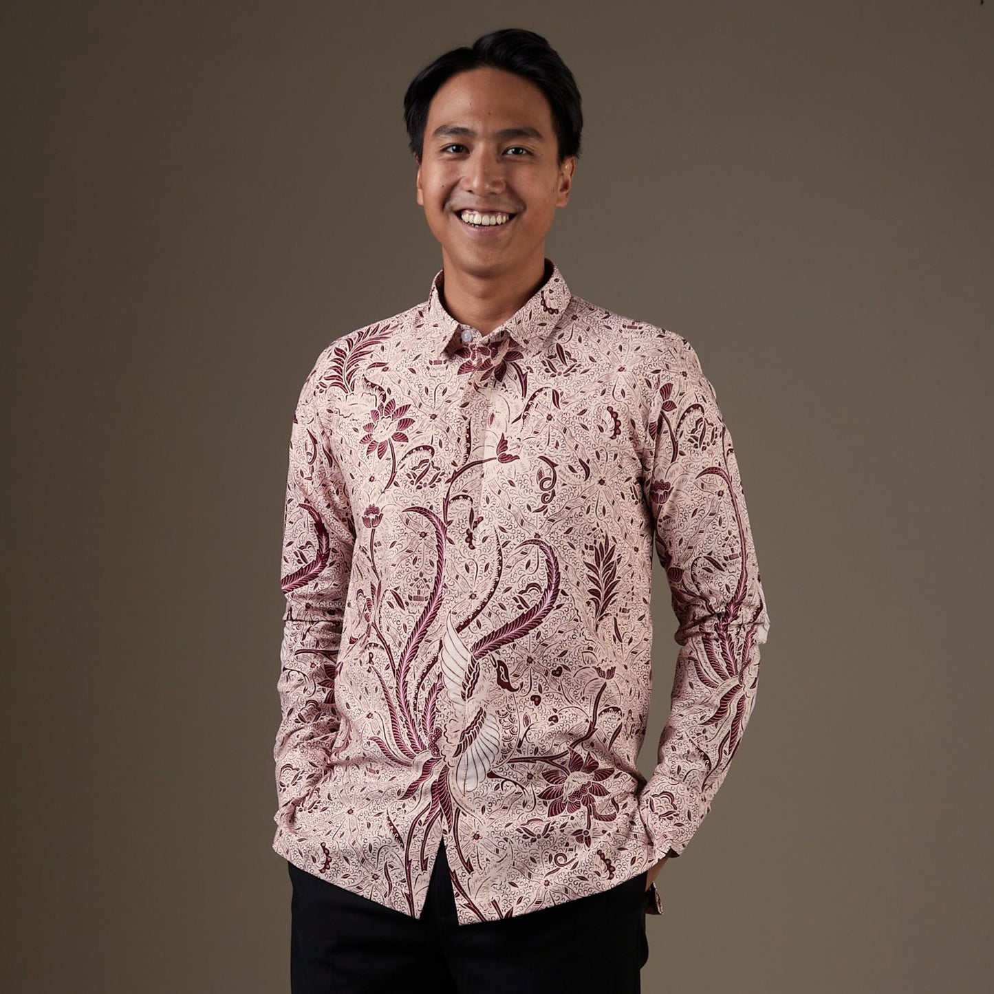 Martami - Mandalas Kemeja Batik Pria Premium Lengan Panjang