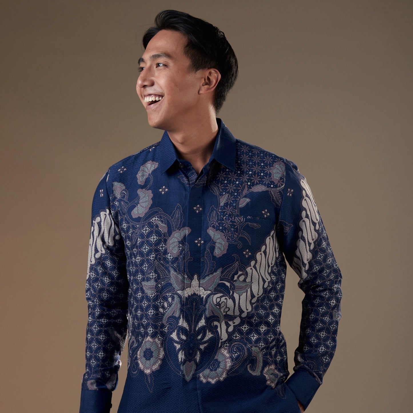 Tamavi - Mandalas Kemeja Batik Pria Premium Lengan Panjang