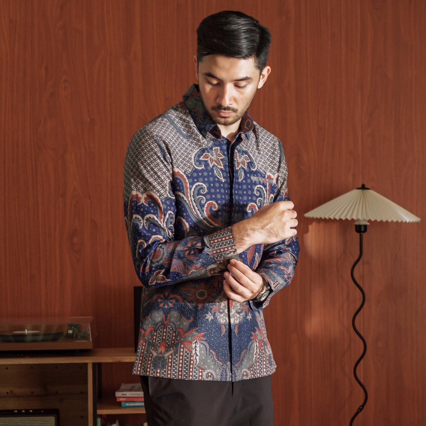 Dharma - Mandalas Kemeja Batik Pria Premium Lengan Panjang