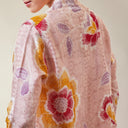 Alyssa Blush – Mandalas Women's Kebaya Kurung Batik Viscose Blouse