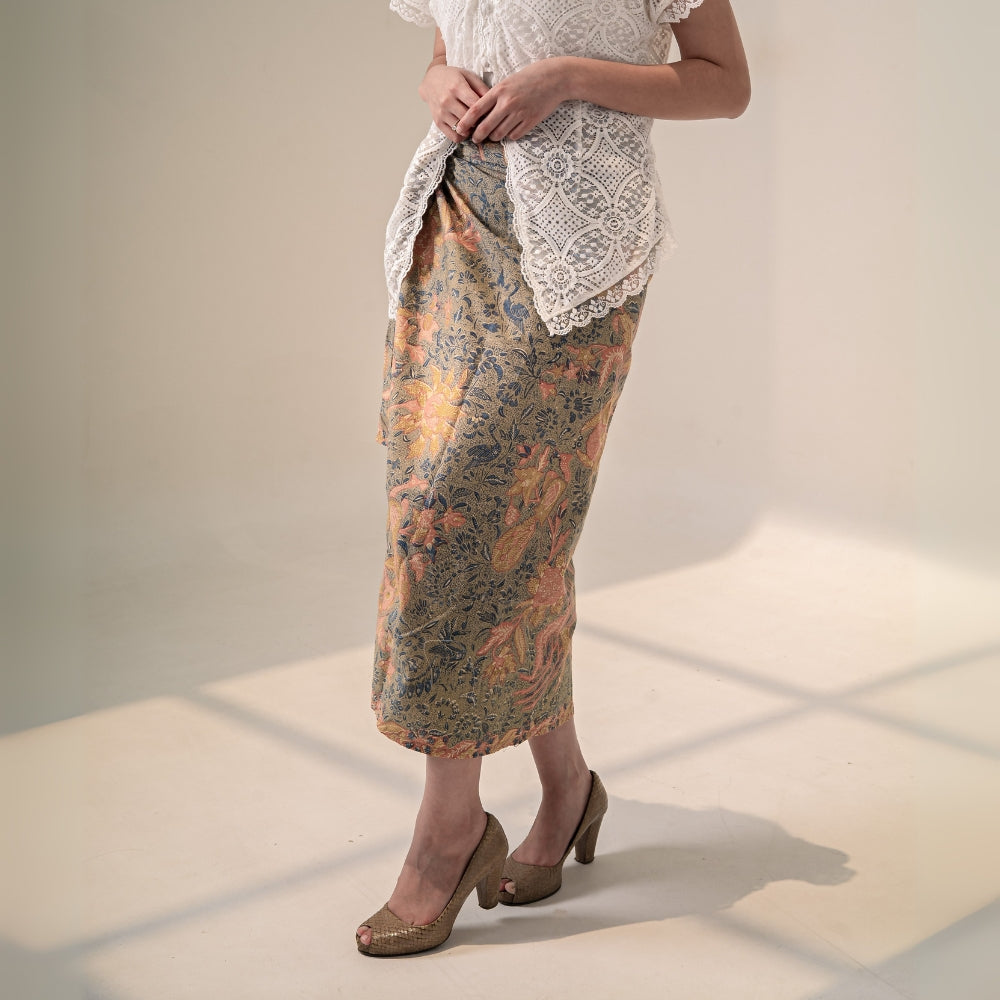 Aruna - Mandalas Rok Lilit Batik Premium Wanita