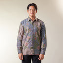 Blurana - Kemeja Lengan Panjang dan Rok Batik Premium Sarimbit Couple Mandala