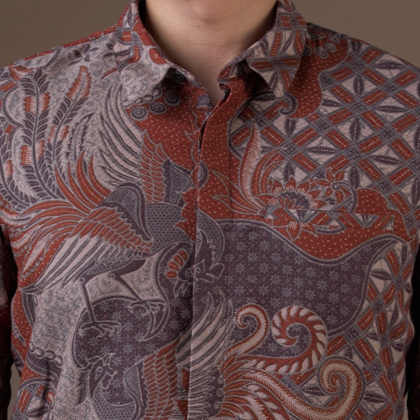 Firiyal - Mandalas Kemeja Batik Pria Premium Lengan Panjang