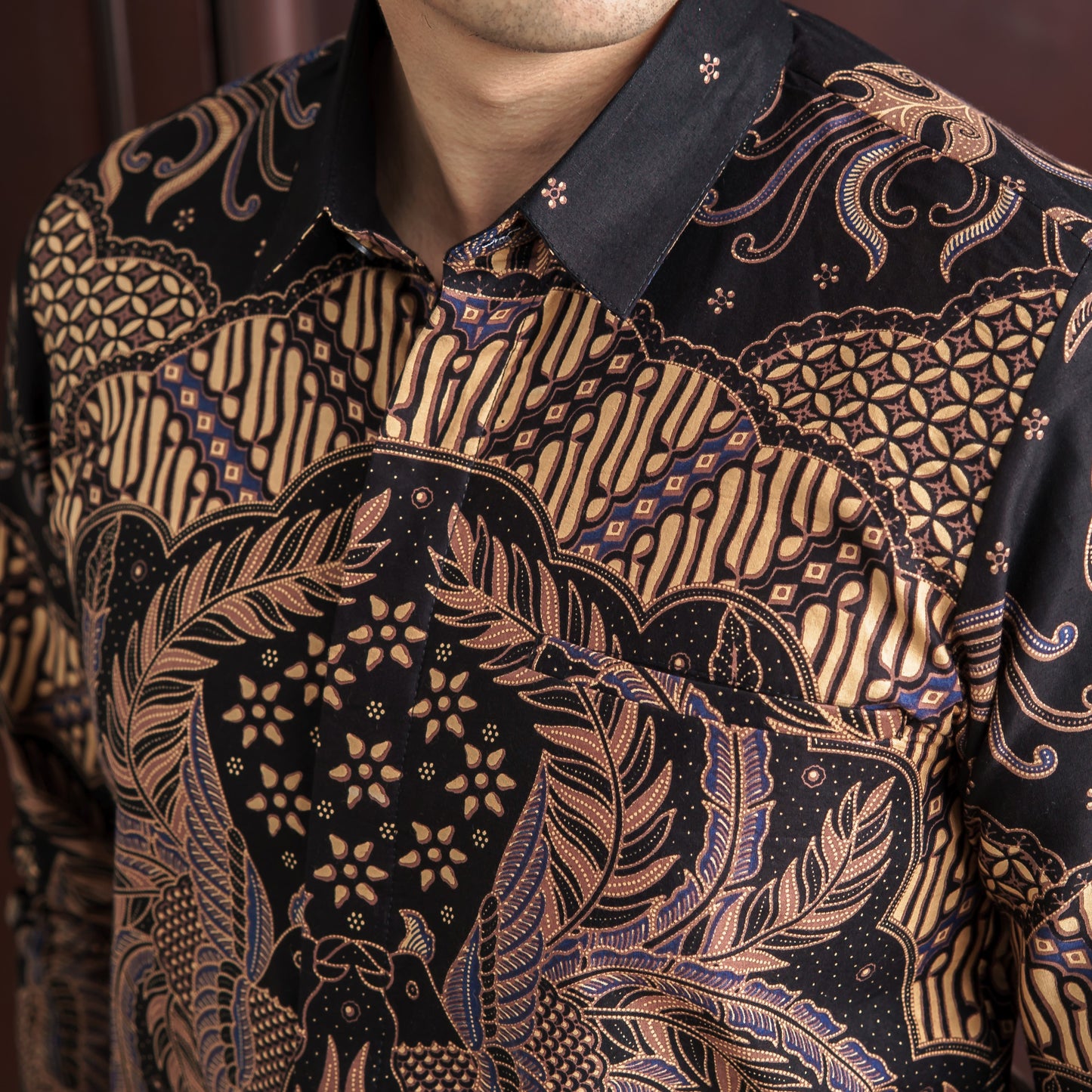 Matedian - Mandalas Kemeja Batik Pria Premium Lengan Panjang