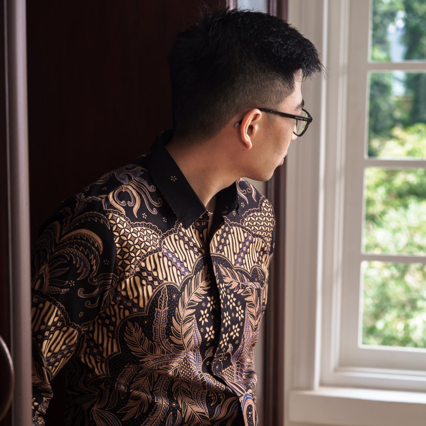 Matedian - Mandalas Kemeja Batik Pria Premium Lengan Panjang