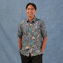 Nuansa - Mandalas Kemeja Batik Pria Premium Lengan Pendek