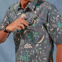 Nuansa - Mandalas Kemeja Batik Pria Premium Lengan Pendek