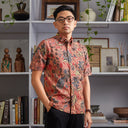 Nukota - Mandalas Kemeja Batik Pria Premium Lengan Pendek