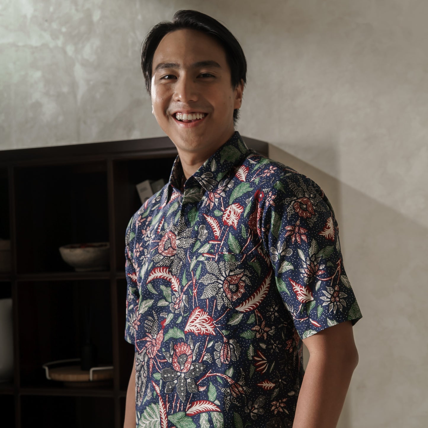 Nusa - Mandalas Kemeja Batik Pria Premium Lengan Pendek