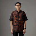 Sangkala - Mandalas Kemeja Batik Pria Premium Lengan Pendek