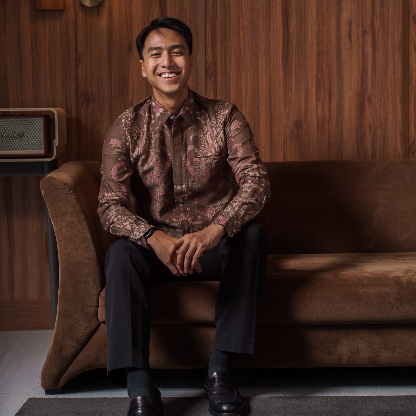 Verero - Mandalas Kemeja Batik Pria Premium Lengan Panjang