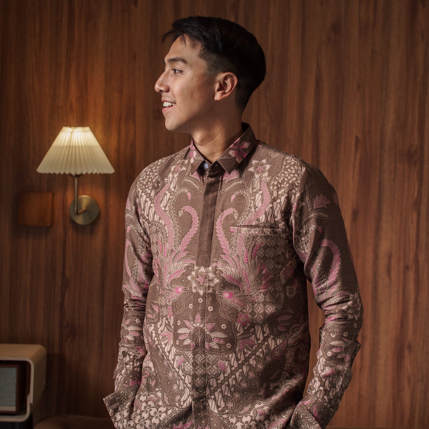 Verero - Mandalas Kemeja Batik Pria Premium Lengan Panjang