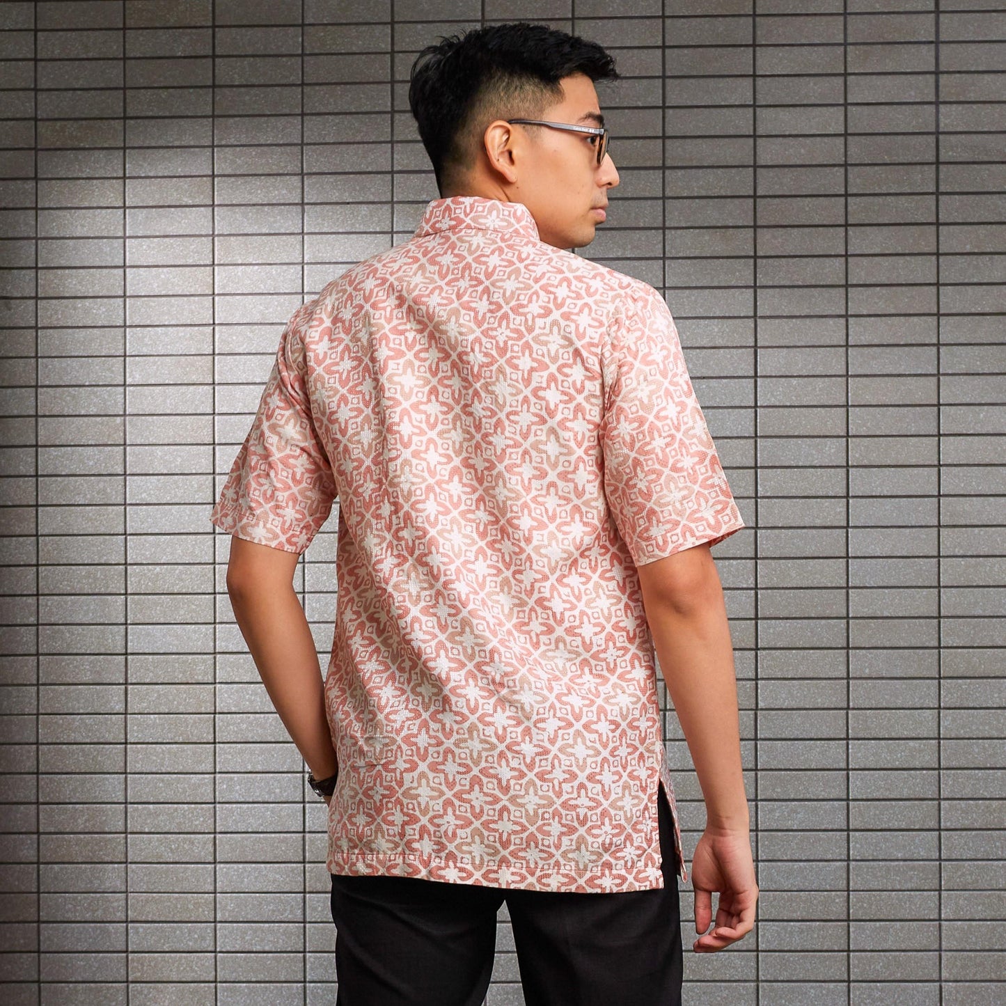 Sajjan - Mandalas Kemeja Batik Pria Premium Lengan Pendek