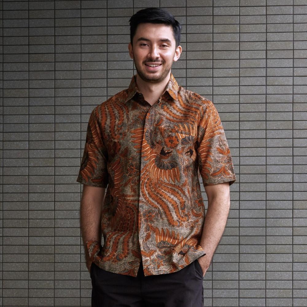 Cayaning - Mandalas Kemeja Batik Pria Premium Lengan Pendek