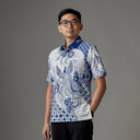 Fowel - Mandalas Kemeja Batik Pria Premium Lengan Pendek