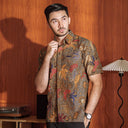 Abumo - Mandalas Kemeja Batik Pria Premium Lengan Pendek - Mandalas
