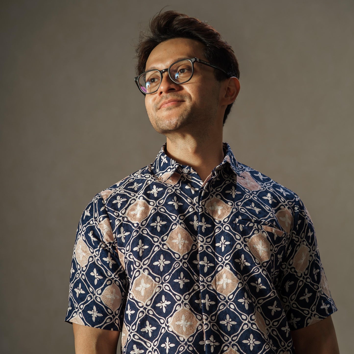 Laksana - Mandalas Kemeja Batik Pria Premium Lengan Pendek